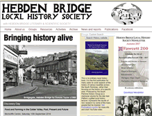 Tablet Screenshot of hebdenbridgehistory.org.uk